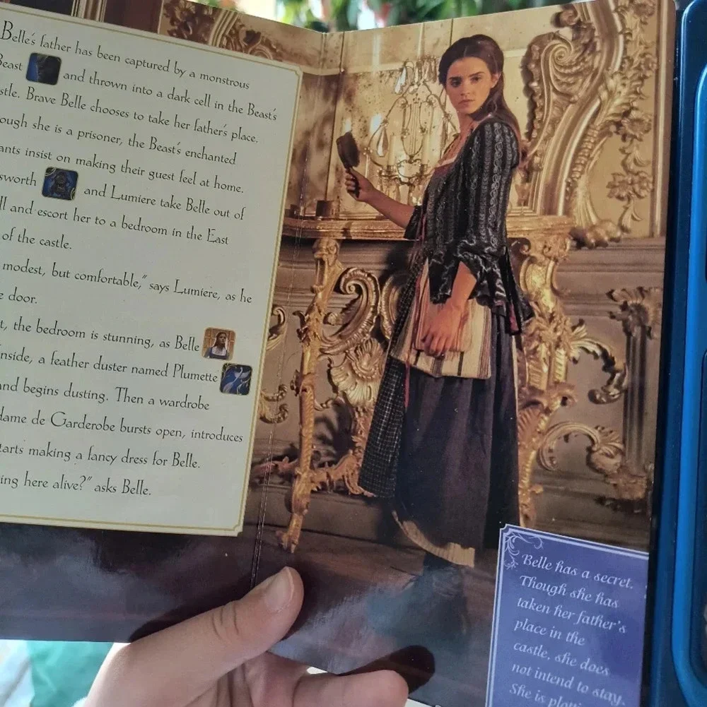 Disney Beauty and the Beast childrens book with sound buttons